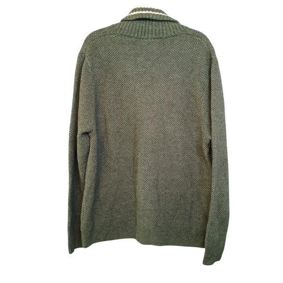 J.Crew Rugged Merino Shawl Collar Cardigan XXL Sage NWT - Picture 2 of 11